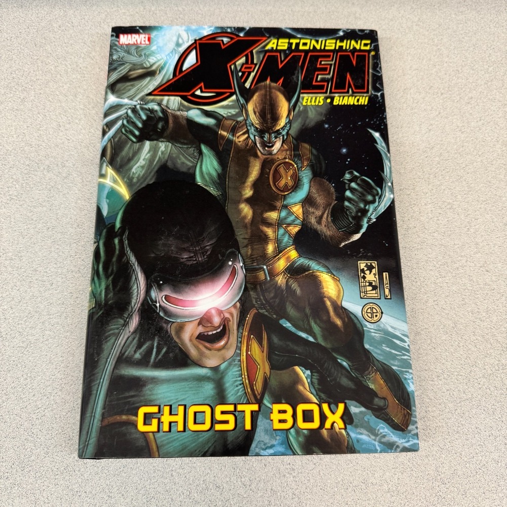 Astonishing X-Men Ghost‎ Box Warren Ellis 2009 1st Edition Hardcover Comic Book